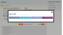 Social Login - Magento Extension Screenshot 1