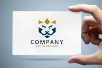 Lion Shield Logo Template Screenshot 1