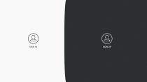 Dosto Login Page -  CSS  jQuery Screenshot 2