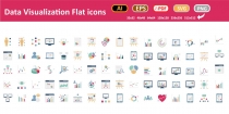  Data Visualization Vector icons Screenshot 1