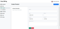 Easy Billing - PHP Script Screenshot 4
