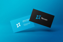 N letter monogram symbol logo design Screenshot 2