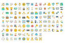 Digital Currency Bitcoin Vector Icons Screenshot 4