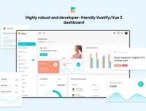 Flexy Vuejs Admin Dashboard Template Screenshot 2