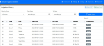 Smart Irrigation System In PHP and MySQL Screenshot 5