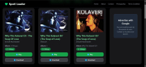 SpotiLoader- Mp3 Search Engine Php Script Screenshot 2
