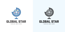 Globle Team Logo Template Screenshot 2