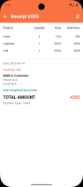 Smart Offline POS - Android Source Code Screenshot 10