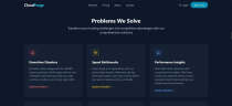 CloudForge - A modern React Hosting Cloud Template Screenshot 2